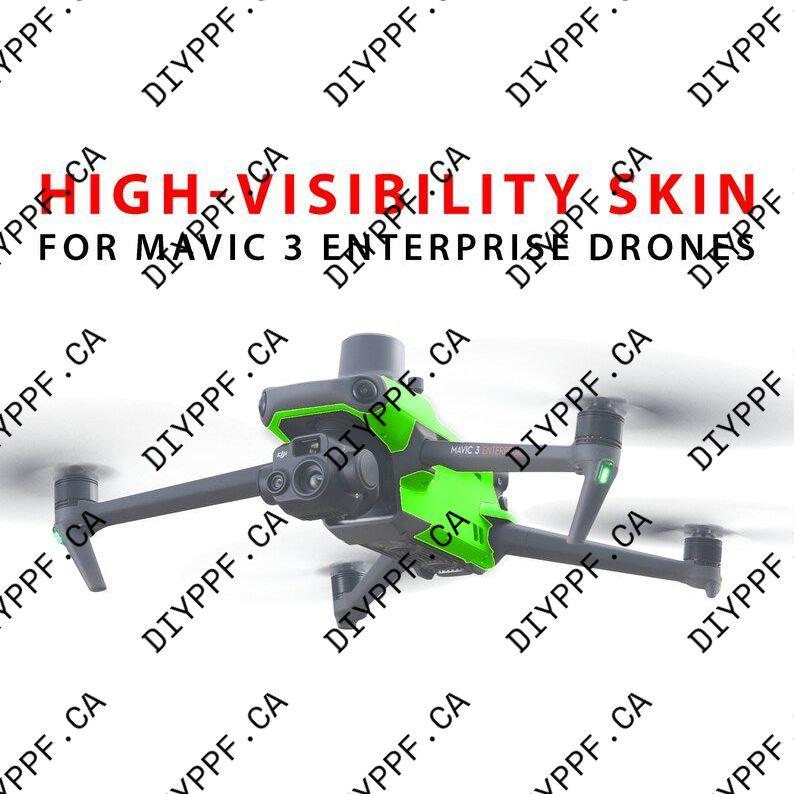 DJI Mavic 3 Enterprise high-visibility drone skin decal wrap