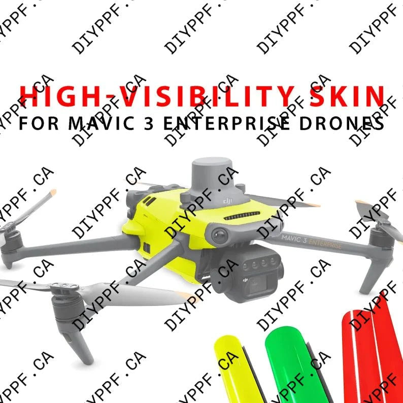 DJI Mavic 3 Enterprise high-visibility drone skin decal wrap