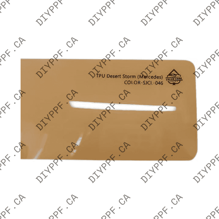 Desert Storm Yellow Color PPF Film