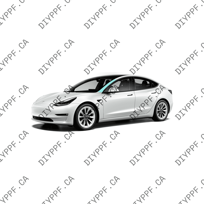 Tesla Model 3 - A-Pillar PPF Kit