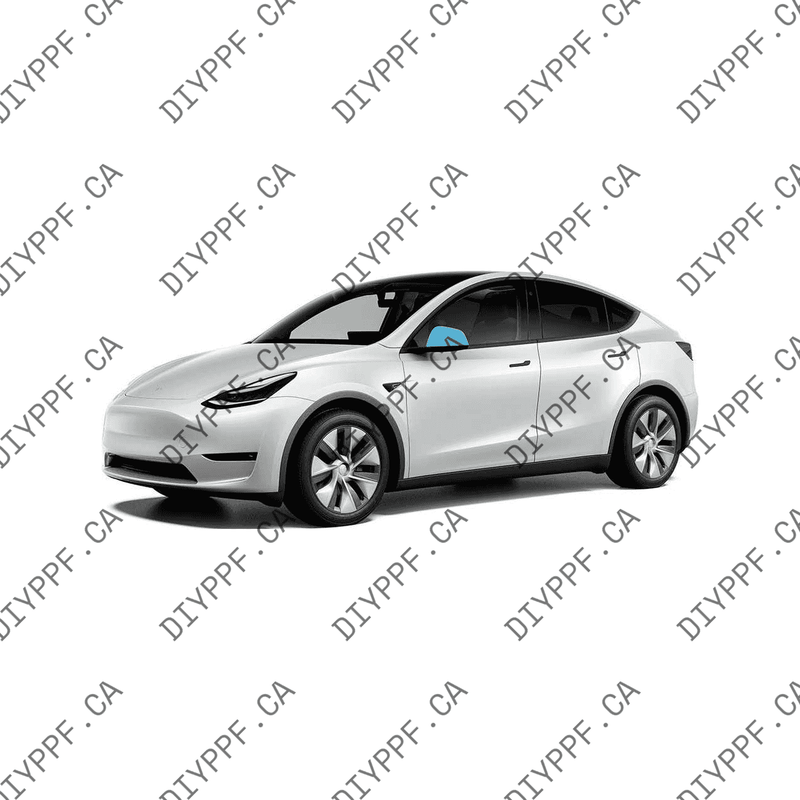 Tesla Model Y - Mirror Caps PPF Kit